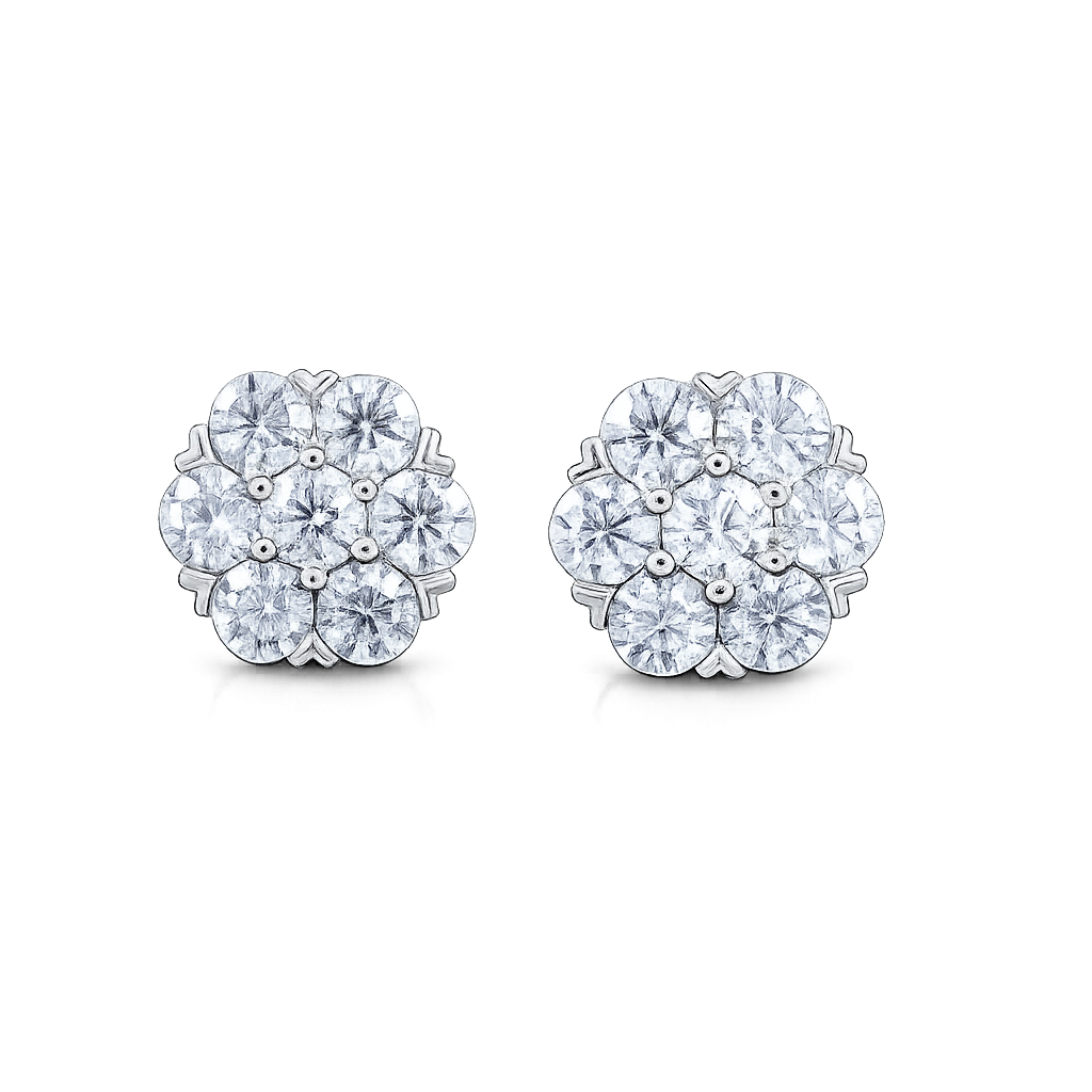 Flower Cluster Set 3cts