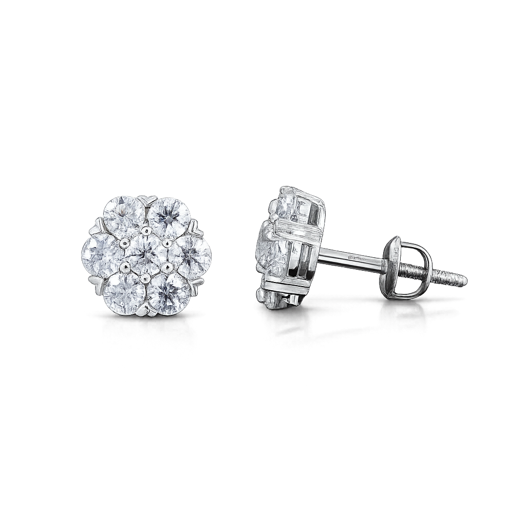 Flower Cluster Set 3cts